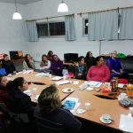 Participantes del taller para emprendedoras del Cerro